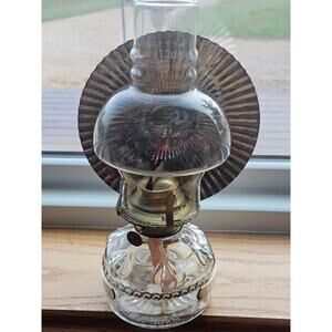 Antique Eagle Oil Lantern 33-0-69 - Made in USA - Wall Mount & Reflector